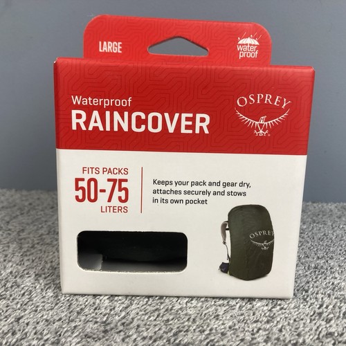 Osprey UltraLight Waterproof Raincover Shadow Grey Large 50-75 Liter Neu im Karton - Bild 1 von 4