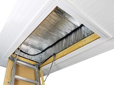 Premium Energy Saving Attic Door Insulation Stairway Cover Stair Ladder Openi...