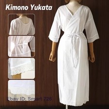 Japanese Kimono Yukata Soft Undergarment Pure Cotton Lace Lining Underwears,