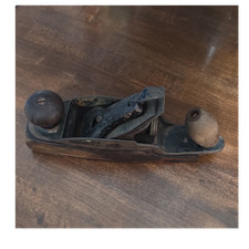 Wood and Metal Bench Plane Steel Blade Brown ...