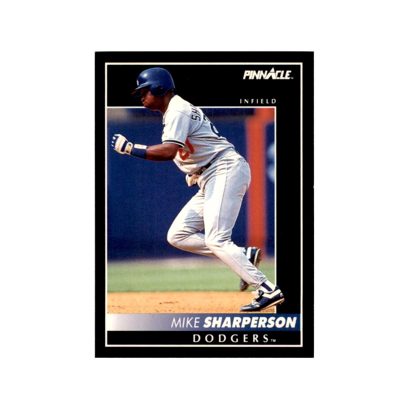 1992 Pinnacle Mike Sharperson Baseball Cards #167