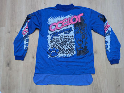 90`s vintage OCELOT Racing motocross MX MotoX FOX AXO L