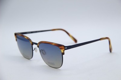 NEW MODO MODEL 460 HVN HAVANA BLUE POLARIZED AUTHENTIC SUNGLASSES 53-19