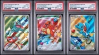 PSA 10 Sequential Bulbasaur Charmander Squirtle 037 038 First Partner Pokemon