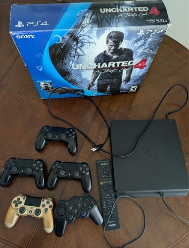 Sony Playstation 4 Console w/ extra Controllers, Remote, Games, HDMI ...