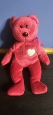 Ty Valentina the Red Bear Beanie Baby
