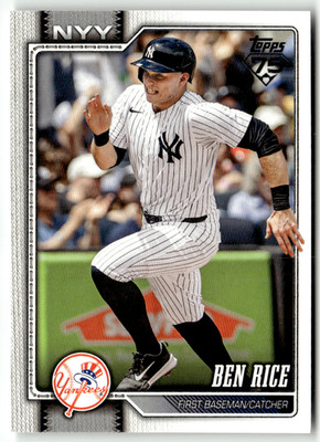 2026  Topps  MLB Series One  No. 133  Ben Rice
