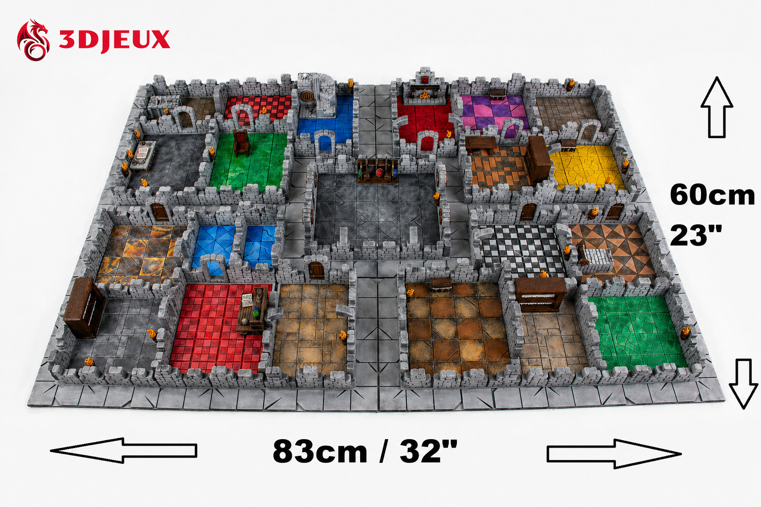 Kit d'amélioration Dungeon Crawler HD accessoire figurine compatible Heroquest - 3