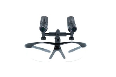 Ergo Loupe 4.0x450mm Black Shield Eyeglasses Frames