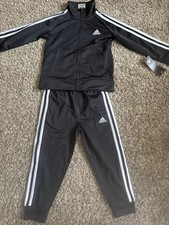 NWT adidas Little Boys 2-pc. Track Suit, Size: 4