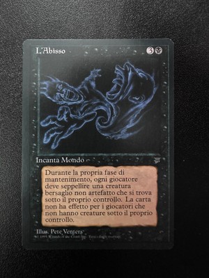 The Abyss | MtG Magic Legends | Italian | Lightly Played (LP)