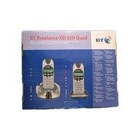 BT Freelance XD 510 Quad Cordless Home Telephone System.
