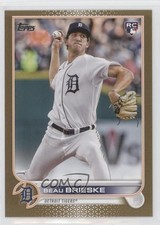 2022 Topps Update Gold 343/2022 Beau Brieske #US23 0o52