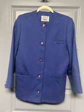 AVOCA COLLECTION Vintage Jacket Sz 40 Wool Wicklow Herringbone Blazer EUC