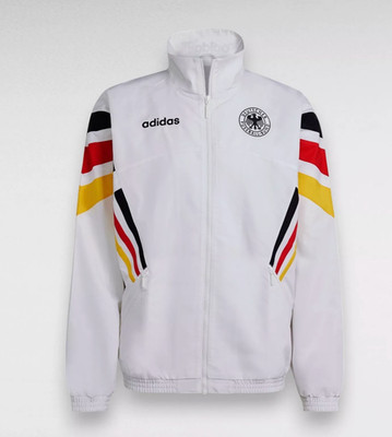 Adidas Deutschland DFB Woven 1996 Trainingsjacke Weiß Größe L IT7752 | NEU