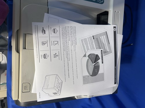 HP LaserJet P2055d Monochrome Laser Printer & 34KPgs --TESTED - Picture 3 of 6