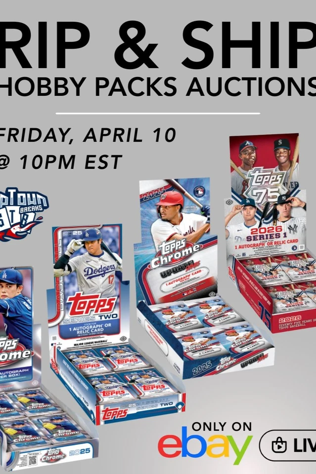 Hobby Pack Auctions! Sealed or Ripped!