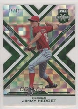 2016 Panini Elite Extra Edition Status Emerald Die-Cut 5/49 Jimmy Herget s3e