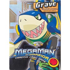 Megaman NT Warrior TCG Grave Sharkman Starter Deck