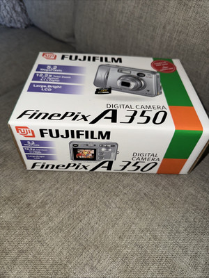 Fujifilm FinePix A Series A350 5.2MP Digital Camera - Silver for