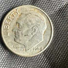 1964-D Roosevelt Dime - Circulated Condition - 90% Silver - US Coin