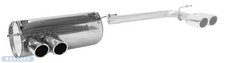 Bastuck Endschalldämpfer LH 2x 76 mm - BMW 1er Serie E81/E87 (mit M-Heckschürze)