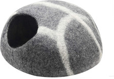 , Handmade 100 Natural Wool Cat House, Cat Cave, Cat Bed, Felt Cat Cannel