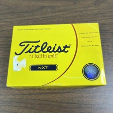 Brand New Titleist White NXT Extreme Distance Golf Balls Dozen 12 Pack