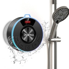 Certified IPX7 Waterproof Shower Bluetooth Speaker, Portable Shower Speaker L...