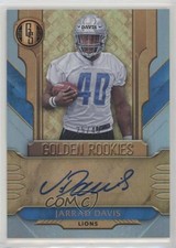 2017 Panini Gold Standard Golden Rookies Platinum 25/49 Jarrad Davis Auto 1u6