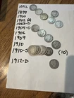 Barber Half Roll, 1892-1912, P,D,O,S Mints