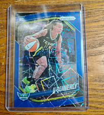 2025 WNBA Prizm Basketball JJ Quinerly Blue Lazer Prizm Rookie Card  #95 