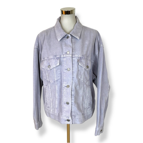 New! Levi's 90s Corduroy Trucker Jacket Light Purple Lilac Size XL