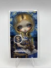 HayleyBug Mint Alice In A Vangogh Strangeling 1g .999 Silver Colorized In Assay