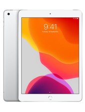 Apple iPad 7th Gen 10.2" 32GB Silver WiFi  Cellular Unlocked A2200 / MW6X2LL/A