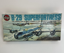 Vintage Airfix B-29 Superfortress 07001-4 Series 7 Model Kit Sealed Parts 1975