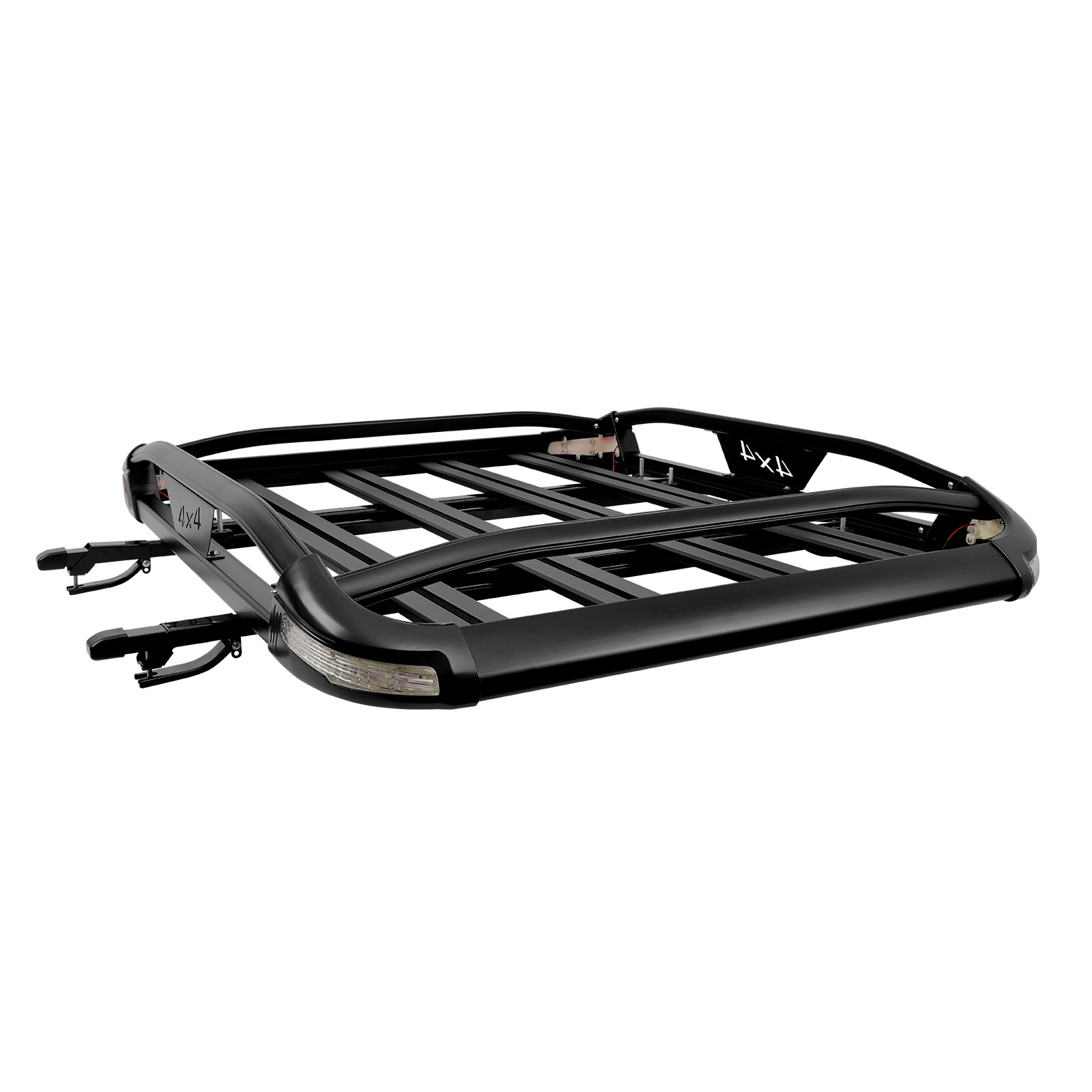 For Chevy HHR 2006-2011 Roof Rack Luggage Cargo Basket + Cross Bars w/ LED Light
