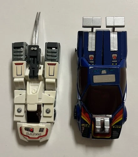 Vintage G1 Transformers Select Convertors Monte Carlo & D.A.Tona action figures