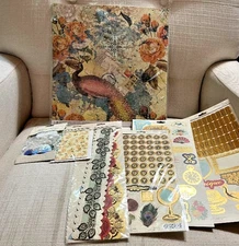 S.E.I. Scrapbooking Club Kit - Open Package, June 2014 "Old World Charm" NEW