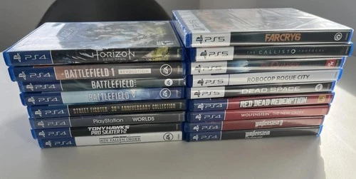 New ListingSony PlayStation 4, PlayStation 5 Games Lot 17 Titles CIB PS4 PS5