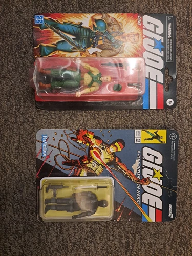 Hasbro GIJoes - Snake Eyes And Duke