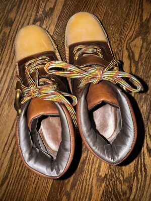 Prada Fall 2016 Runway Rubber Cap Toe Platform Wedge Hiking Boots