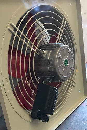 Ventola estrattore assiale metallo commerciale industriale, ventilazione ventilatore aria - Foto 78 di 150