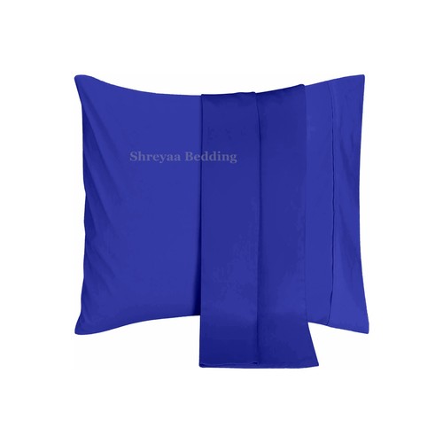 Impresionante juego de funda de almohada de 2 piezas algodón egipcio 1000TC colores lisos (20 pulgadas x 40 pulgadas) - Imagen 118 de 126