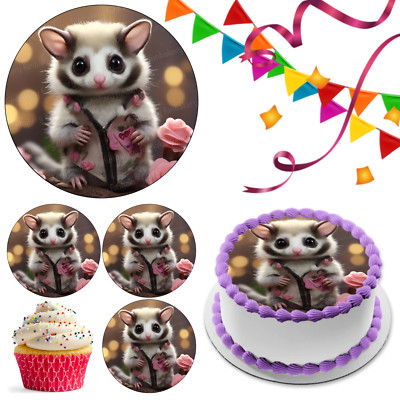 Zuckergleiter Tortenaufleger Party Deko essbar Geburtstag Feier Cupcake