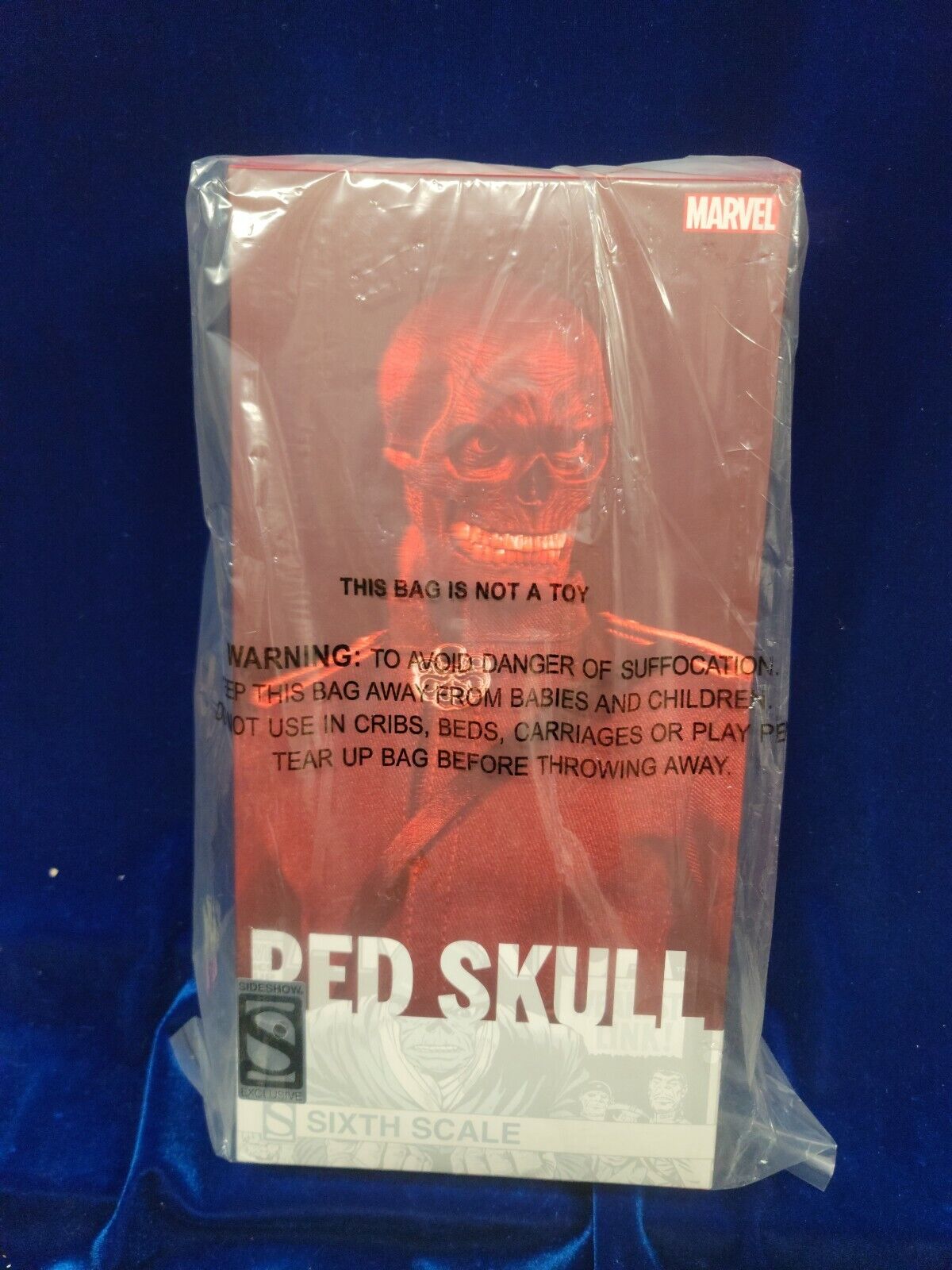 Sideshow Red Skull 1/6 Figure Exclusive Mint never opened 