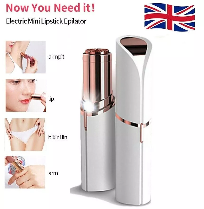 NEW Finishing Touch Painless Facial Hair Remover Discreet Pain Free Epilator UK