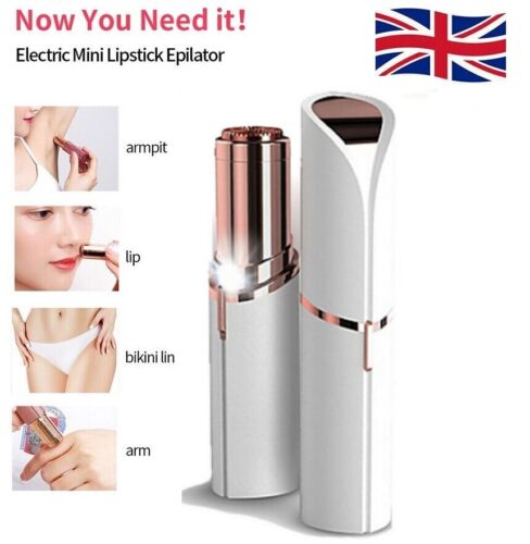 NEW Finishing Touch Painless Facial Hair Remover Discreet Pain-Free Epilator UK - Afbeelding 1 van 17