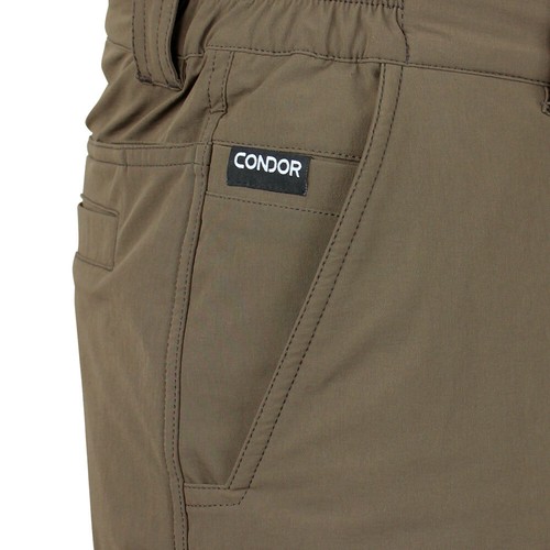 Condor 101162 Maverick pantaloncini elasticizzati in rete cinese da lavoro attività escursionistica all'aperto - Foto 6 di 7