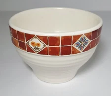 Sienna Treasure Craft Made In USA Serving Bowl 5.5" Diameter Beige Multi